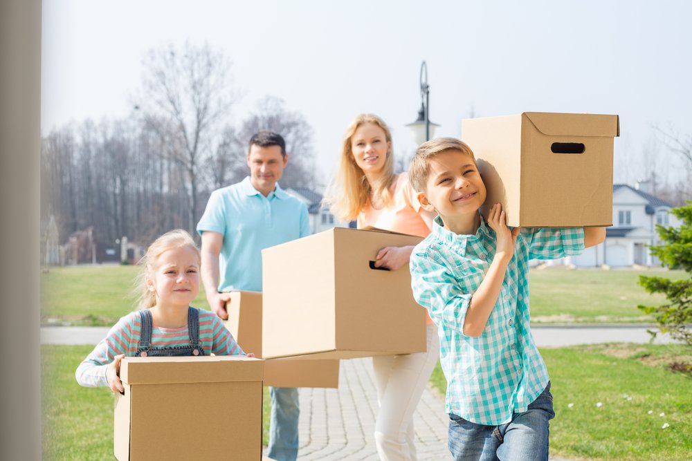 Verhuizen met kinderen