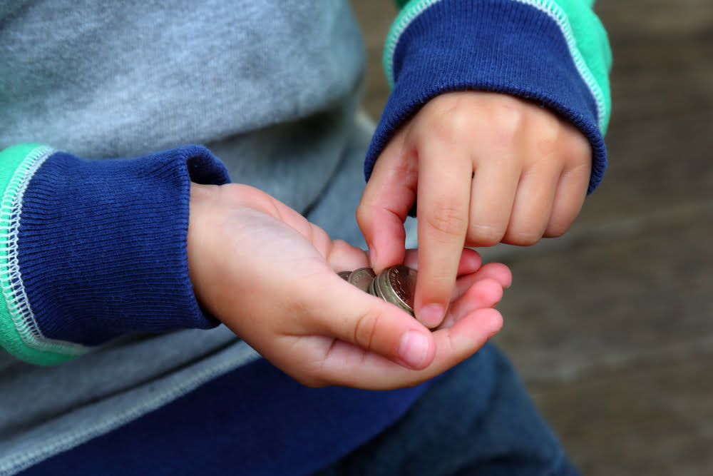 Kinderen leren omgaan met zakgeld