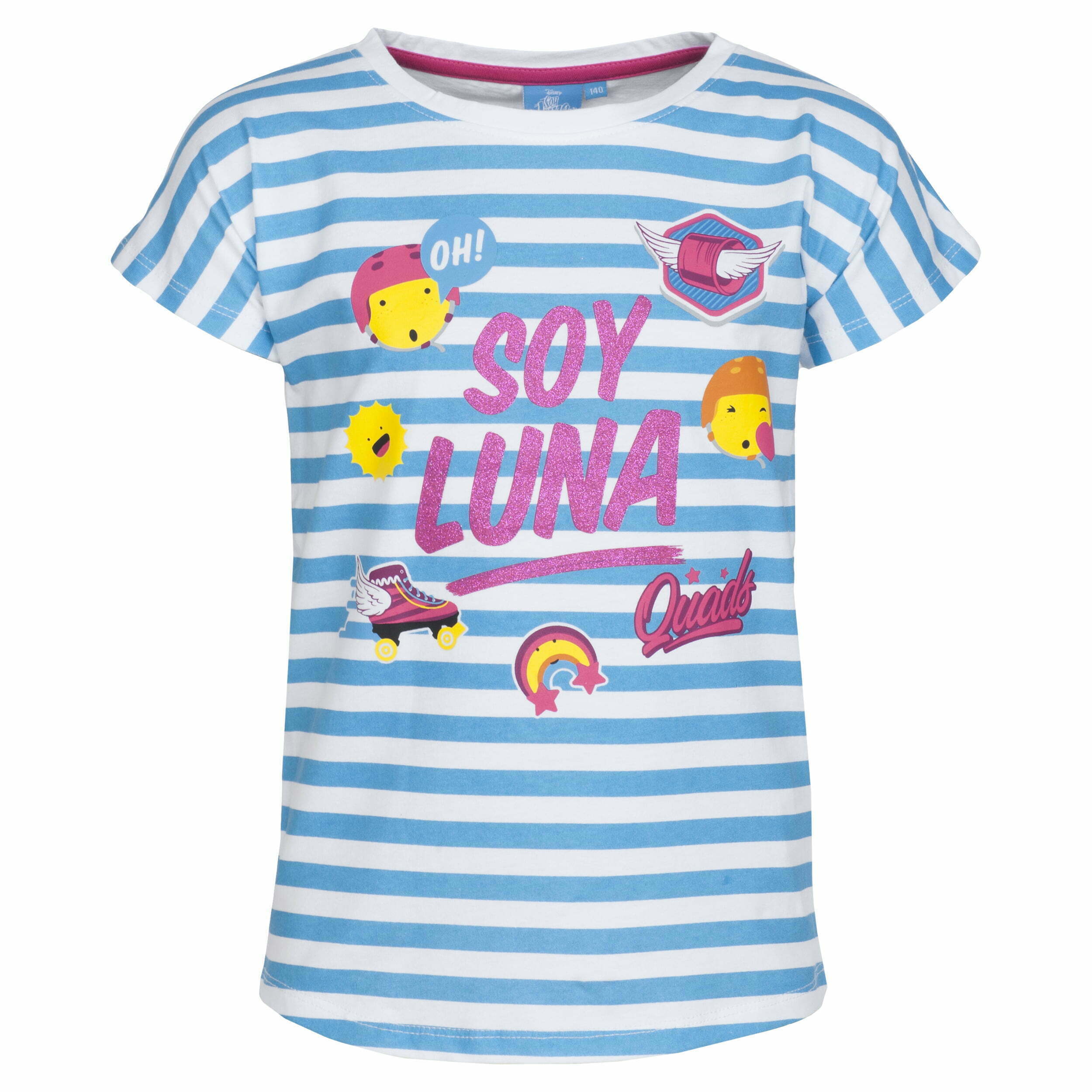 T-shirt Soy Luna - streep