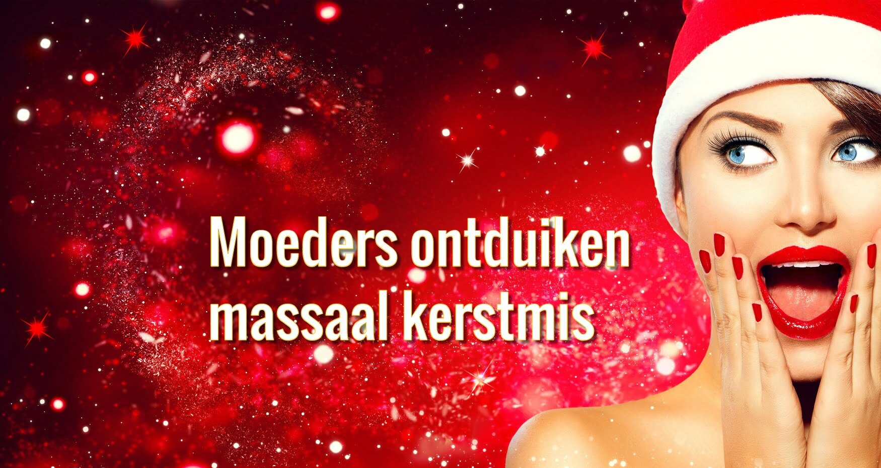Moeders ontduiken massaal kerstmis