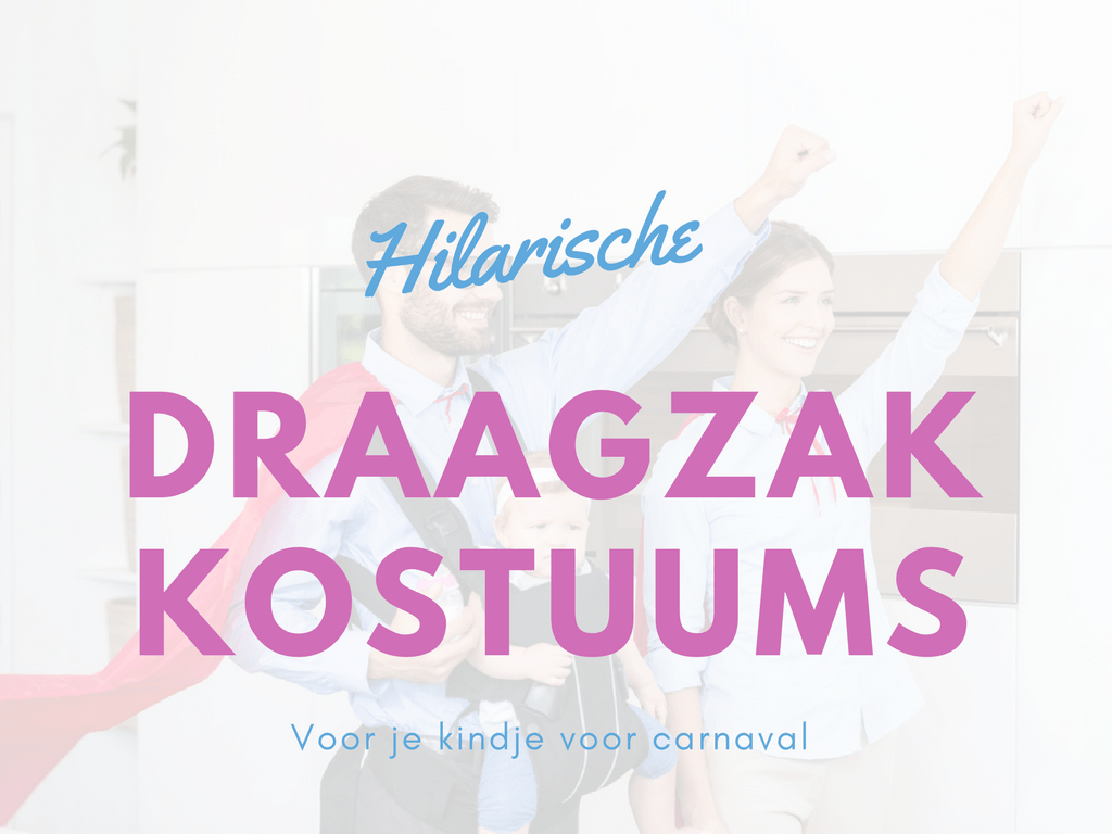 25 Draagzak kostuums voor Halloween & carnaval [DIY]