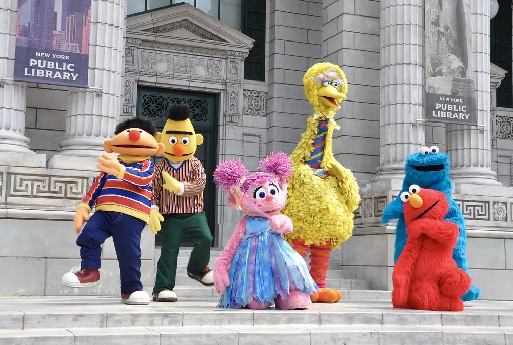 Bert en Ernie een stelletje