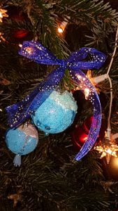 Action zelf kerstballen maken