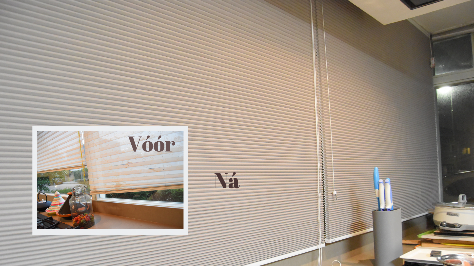 Dramatische make-over met nieuwe raamdecoratie