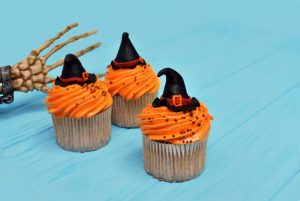 Cupcakes uitdelen