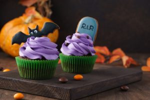 Cupcakes uitdelen