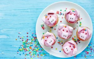 Cakejes uitdelen