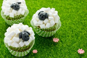 Cakejes uitdelen