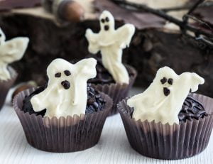 Cupcakes uitdelen