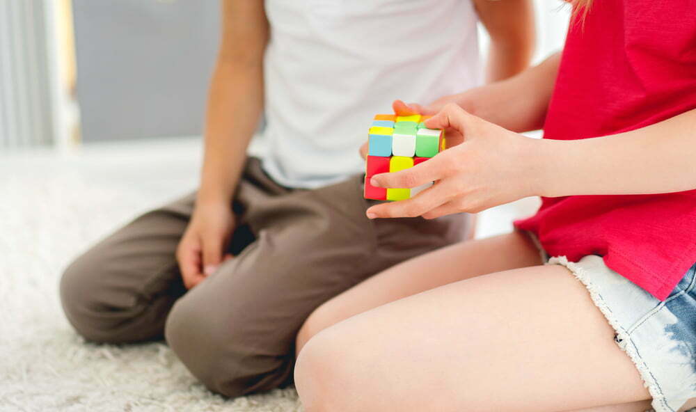 Rubikskubusles op school